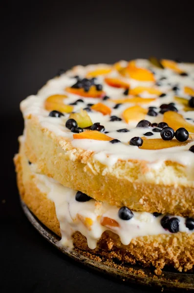 Yaz bisküvi pastası