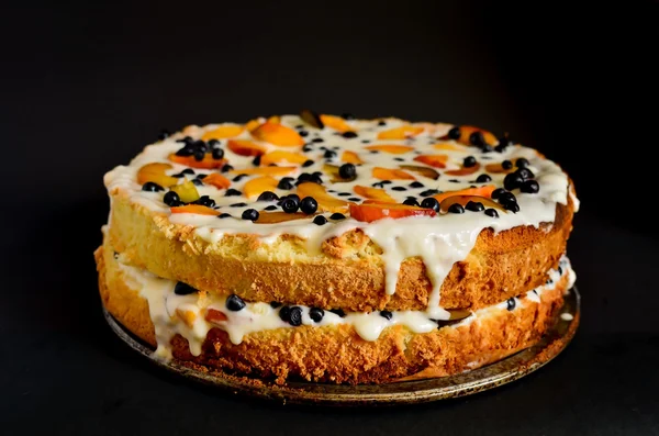 Yaz bisküvi pastası