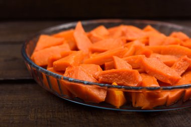 tatlı pişmiş kabak