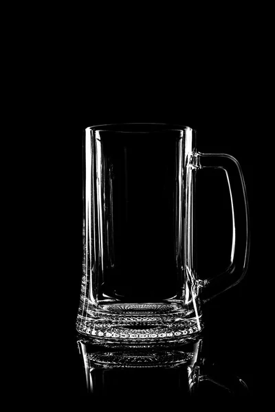 Przezroczyste szkło do piwa — Zdjęcie stockowe
