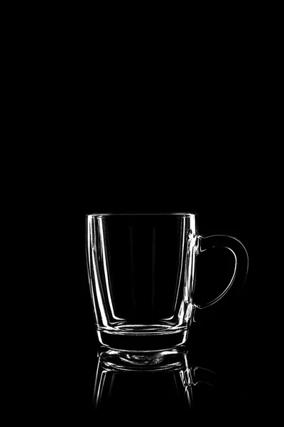 Transparentes Glas für Tee — Stockfoto