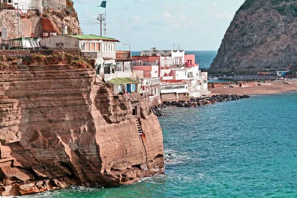 サンアンジェロ イスキア島 ナポリ湾 カンパニア イタリアの眺め — ストック写真