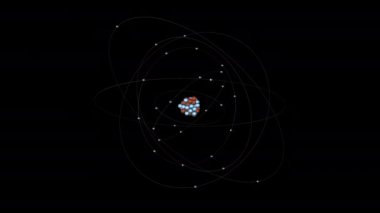 Titanyum - Atomlar 3 boyutlu animasyon