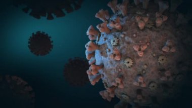 GREEN arka planda 3d animasyon modeli