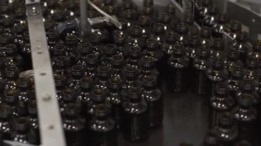 medicinal bottles sorting- medicine industry factory