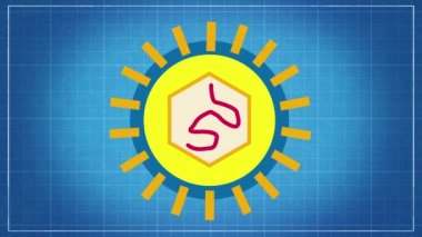 Virüs sınıflandırması - virüsleri isimlendirmek ve bunları planlama arkaplanındaki bir taksonomik sistem animasyonuna yerleştirmek