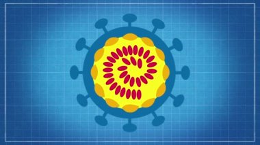 Virüs sınıflandırması - virüsleri isimlendirmek ve bunları planlama arkaplanındaki bir taksonomik sistem animasyonuna yerleştirmek