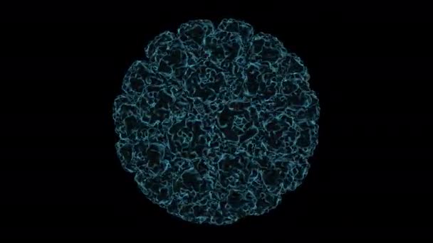 Gjengivelse Virus – stockvideo