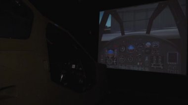 helikopter pilotları için uçuş simülatörü