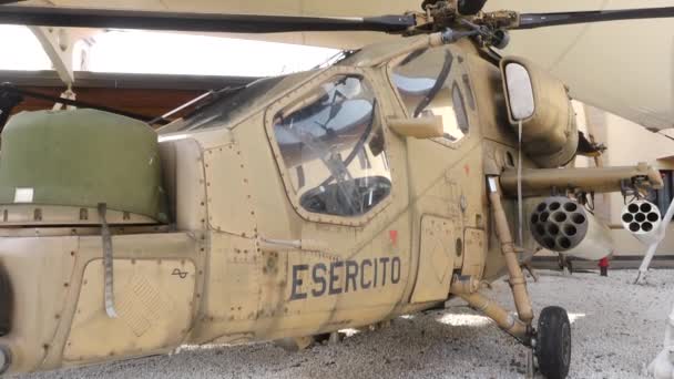 Imágenes Helicóptero Depósito — Vídeo de stock