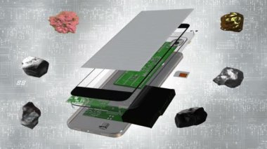 Cep telefonu yapımında kullanılan mineraller