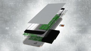 cep telefonu parçaları 3d model