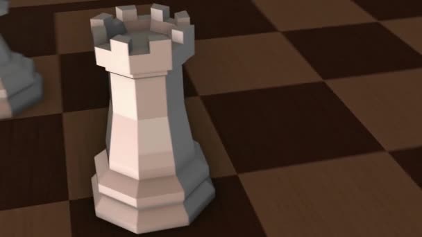 Checkmate 3D模型示例 — 图库视频影像