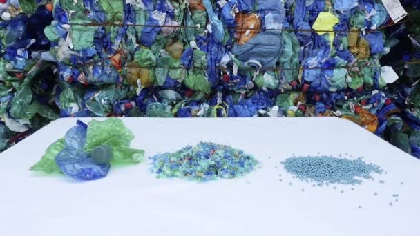 Het Recyclageproces — Stockvideo