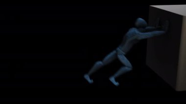 Düşük seviyeli polyester insanlarla küp döndürmesi