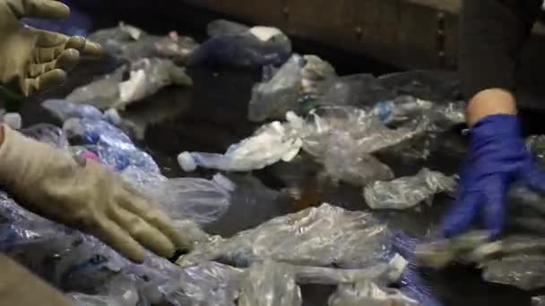 Processus Recyclage Plastique — Video