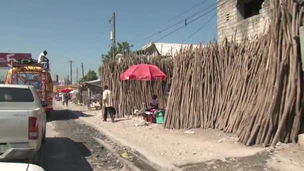 Das Erdbeben Haiti 2010 — Stockvideo