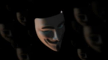 Korsan İsimsiz Maske 3D Model