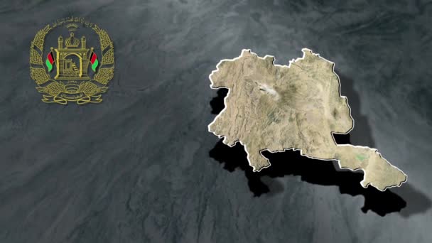 Afganisztán Közigazgatási Egységei — Stock videók