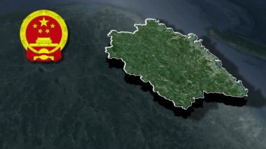 dünya animasyon haritası - bölgesel - fiziksel