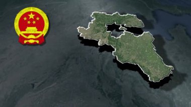 dünya animasyon haritası - bölgesel - fiziksel