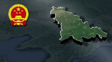 dünya animasyon haritası - bölgesel - fiziksel