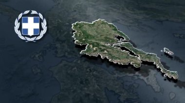 dünya animasyon haritası - bölgesel - fiziksel