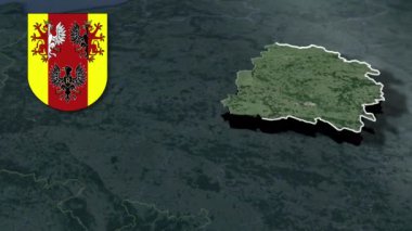 dünya animasyon haritası - bölge - fiziksel