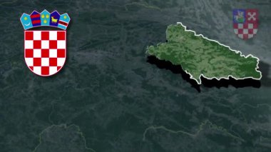 dünya animasyon haritası - bölge - fiziksel