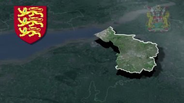 dünya animasyon haritası - bölge - fiziksel