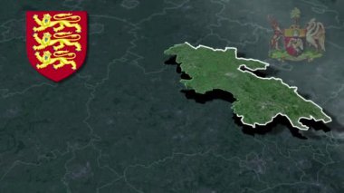 dünya animasyon haritası - bölge - fiziksel