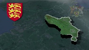 dünya animasyon haritası - bölge - fiziksel