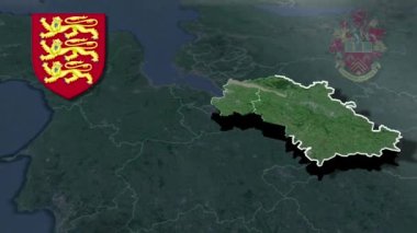 dünya animasyon haritası - bölge - fiziksel