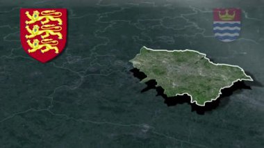 dünya animasyon haritası - bölge - fiziksel