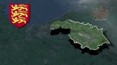 dünya animasyon haritası - bölge - fiziksel