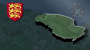 dünya animasyon haritası - bölge - fiziksel