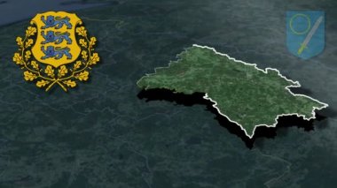 dünya animasyon haritası - bölge - fiziksel