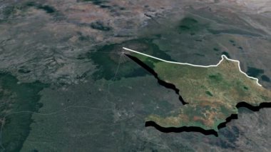 Kenya Animasyon Haritası Bölgeleri