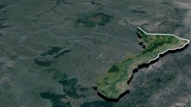 Kenya Animasyon Haritası Bölgeleri