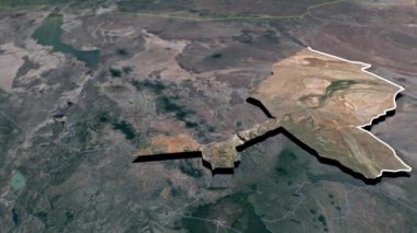 Kenya Animasyon Haritası Bölgeleri