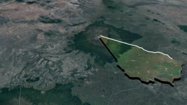 Kenya Animasyon Haritası Bölgeleri