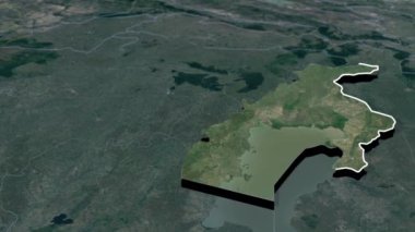 Kenya Animasyon Haritası Bölgeleri