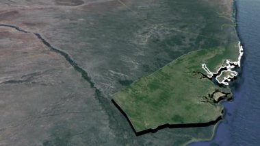 Kenya Animasyon Haritası Bölgeleri