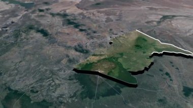 Kenya Animasyon Haritası Bölgeleri