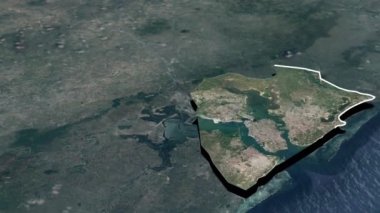 Kenya Animasyon Haritası Bölgeleri