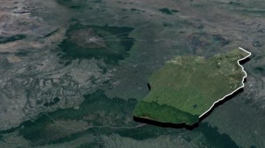 Kenya Animasyon Haritası Bölgeleri