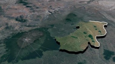 Kenya Animasyon Haritası Bölgeleri