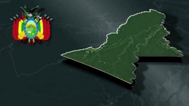 Bolivya animasyon haritası bölümleri