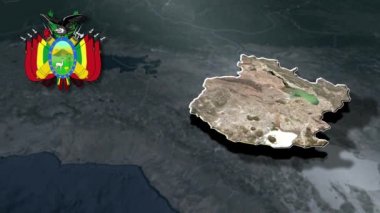 Bolivya animasyon haritası bölümleri