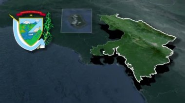 Kolombiya Valle del Cauca Silah Canlandırma Haritası Bölümü
